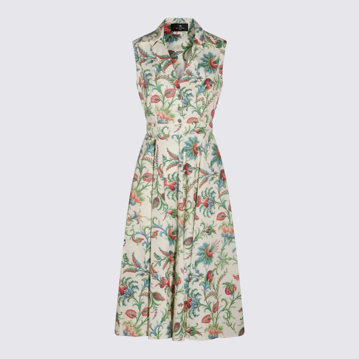 Etro Multicolor Cotton Dress - 1