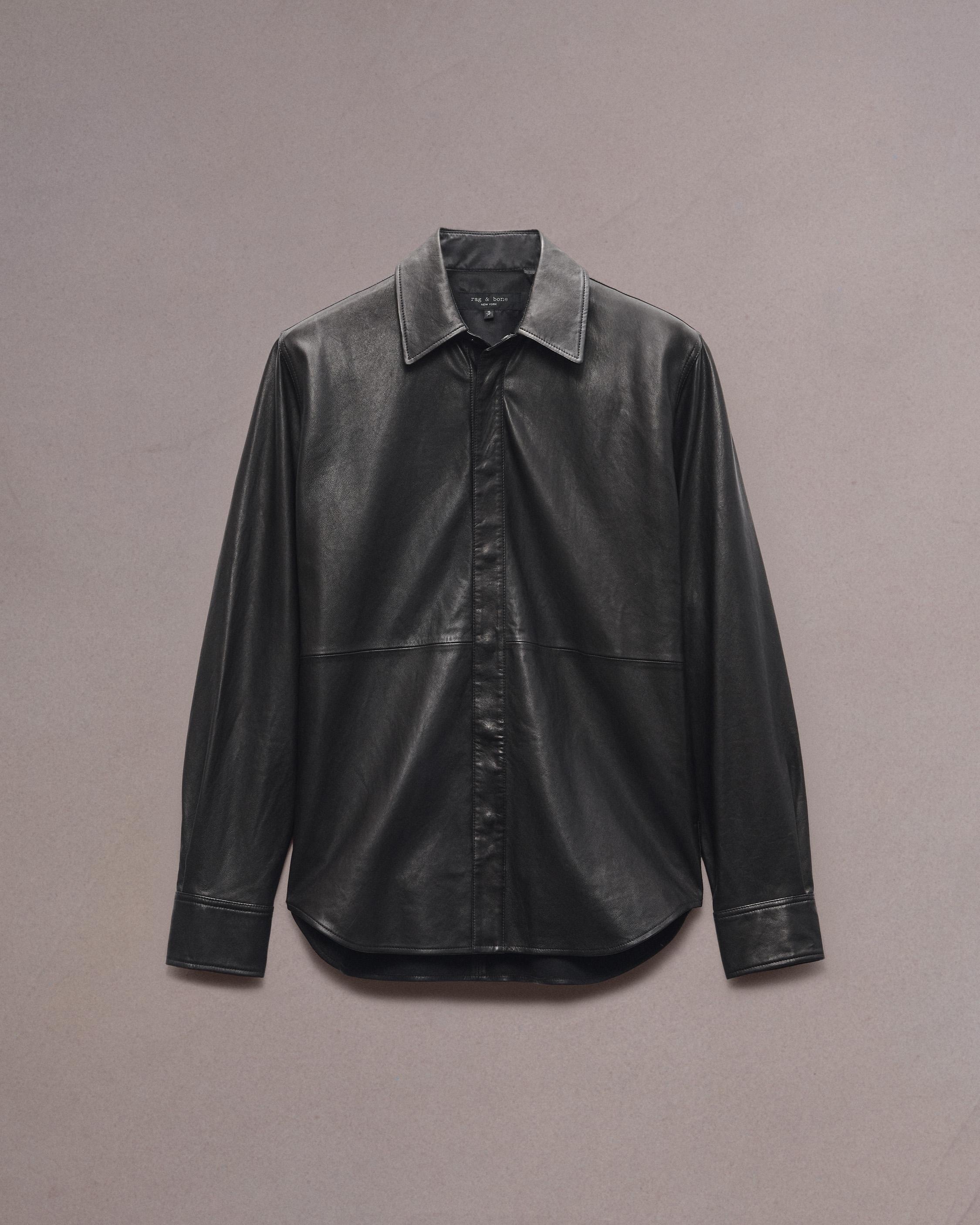 Jonas Leather Shirt - 1