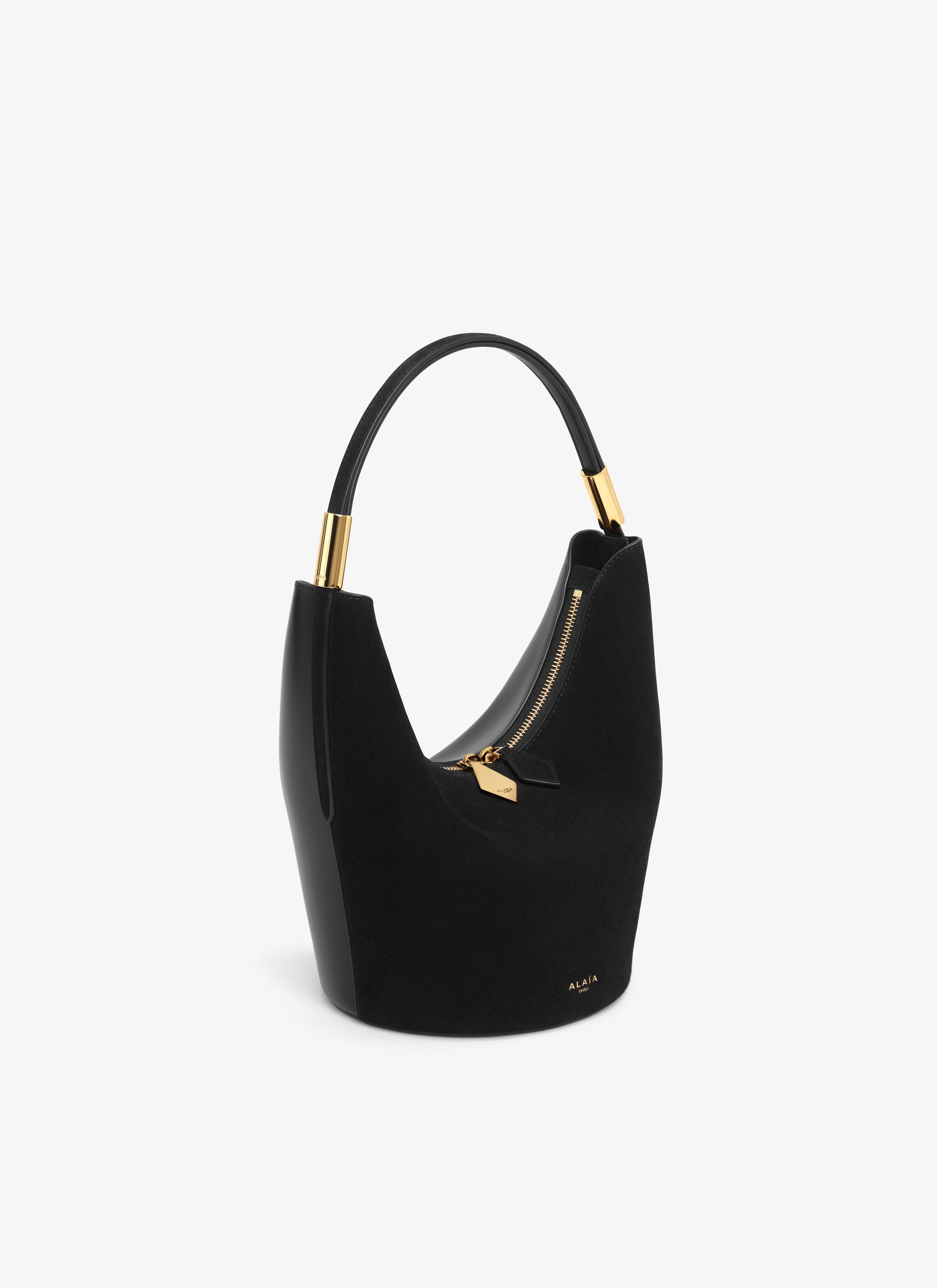 SHAPE SMALL BAG IN SUEDE GOATSKIN AND CALFSKIN - 3