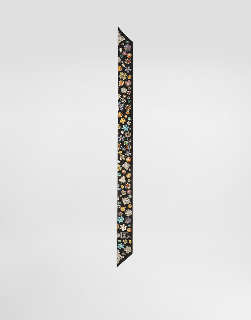 Dolce & Gabbana Silk twill bandeau outlook