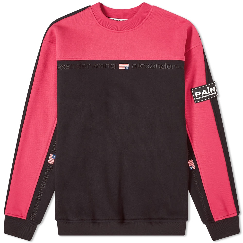 Alexander Wang Panelled Crew Sweat - 1