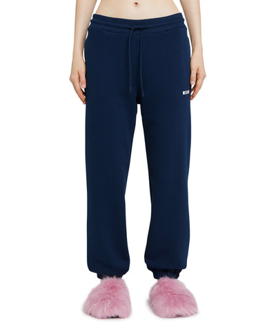 MSGM Track pants with high waist and drawstring outlook