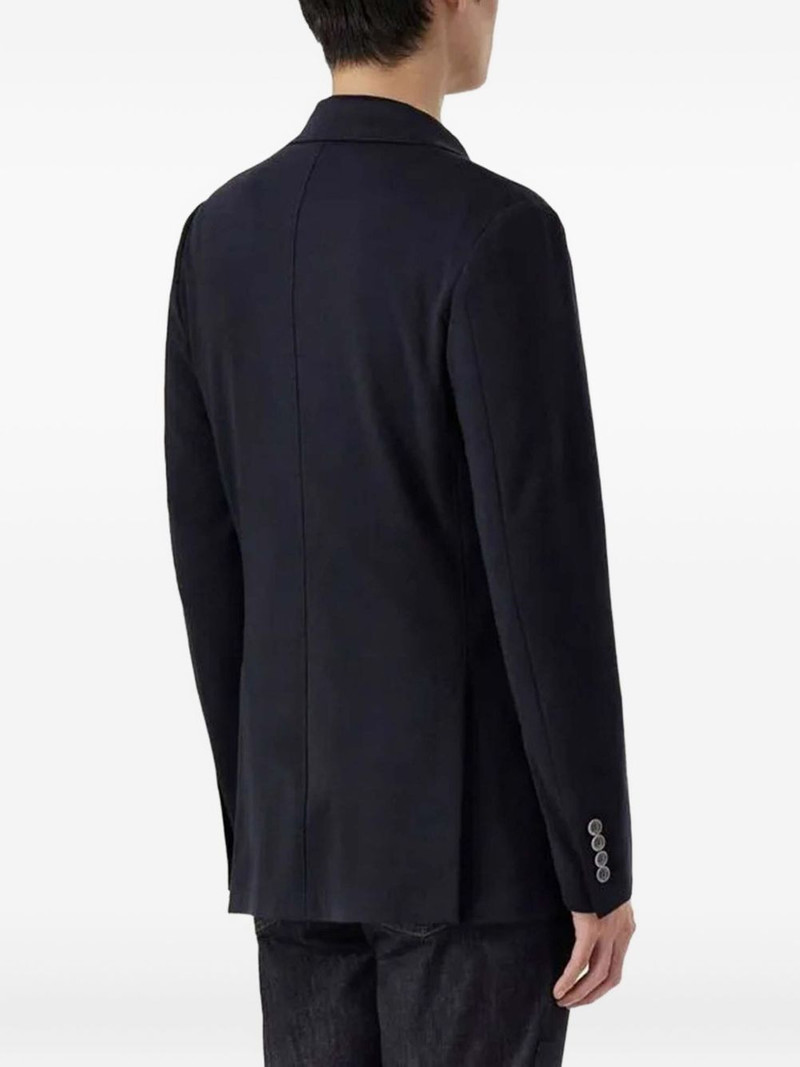 Canali notched-lapels blazer outlook
