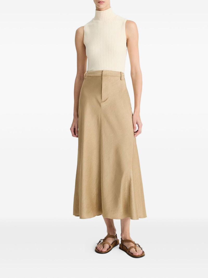 Vince sleeveless turtleneck top outlook