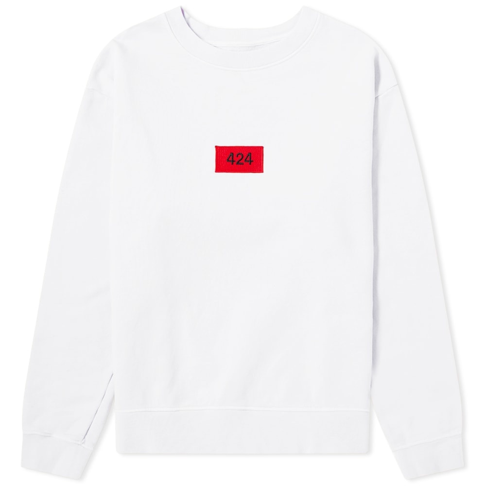 424 Box Logo Crew Sweat - 1