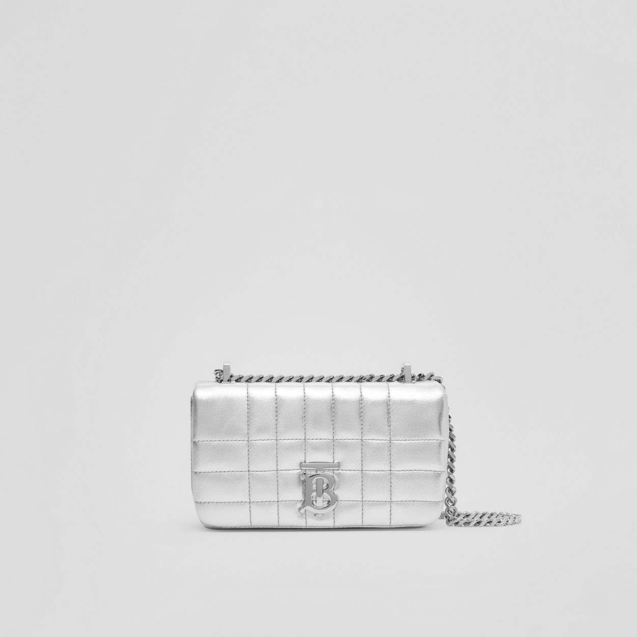 Quilted Metallic Leather Mini Lola Bag - 1