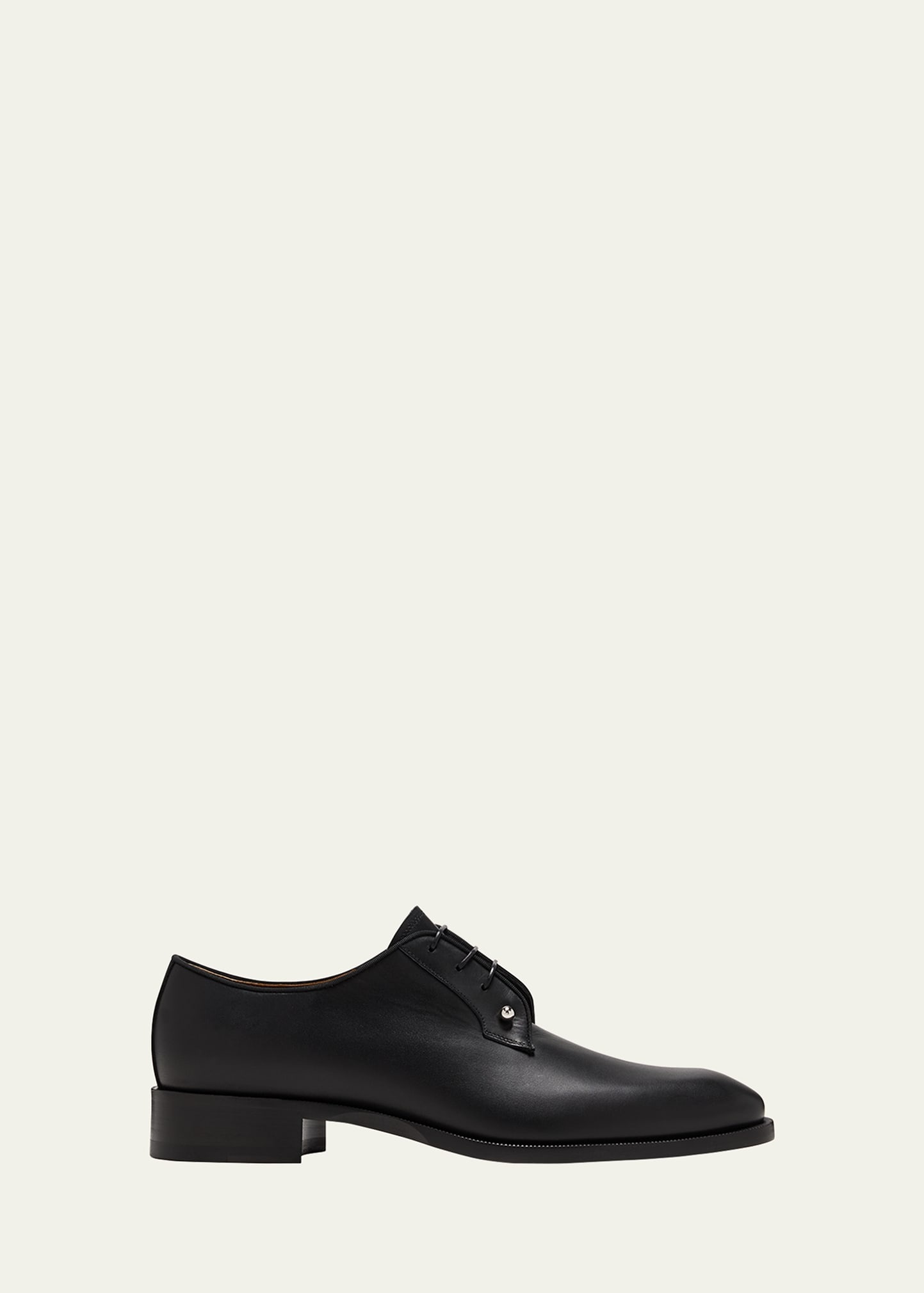 Men's Chambeliss Collar-Pin Leather Derby Shoes - 1