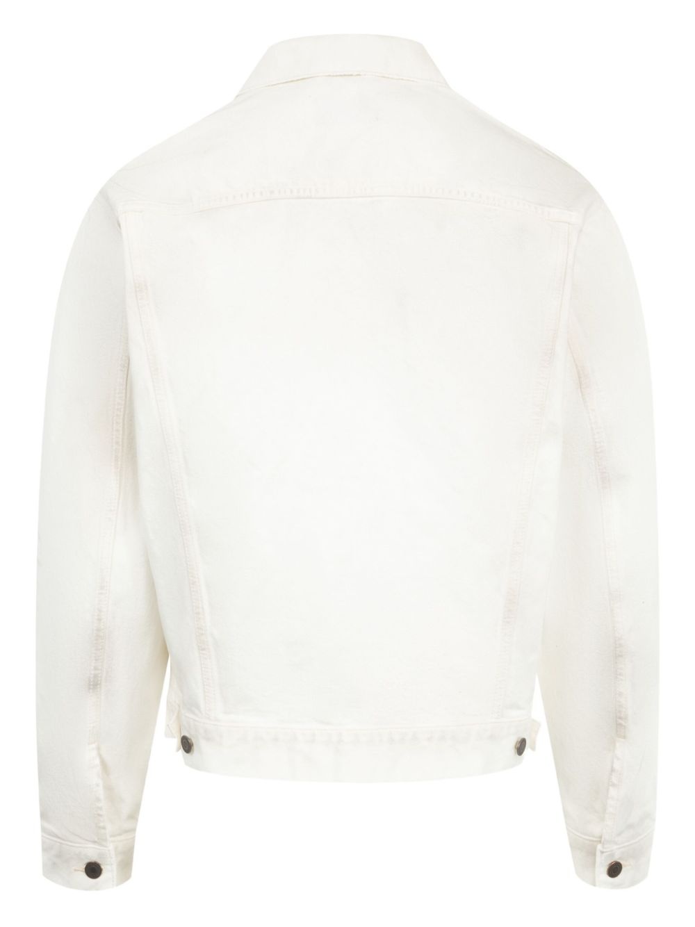 distressed denim jacket - 2
