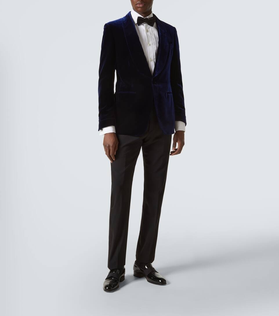 Shelton velvet blazer - 2