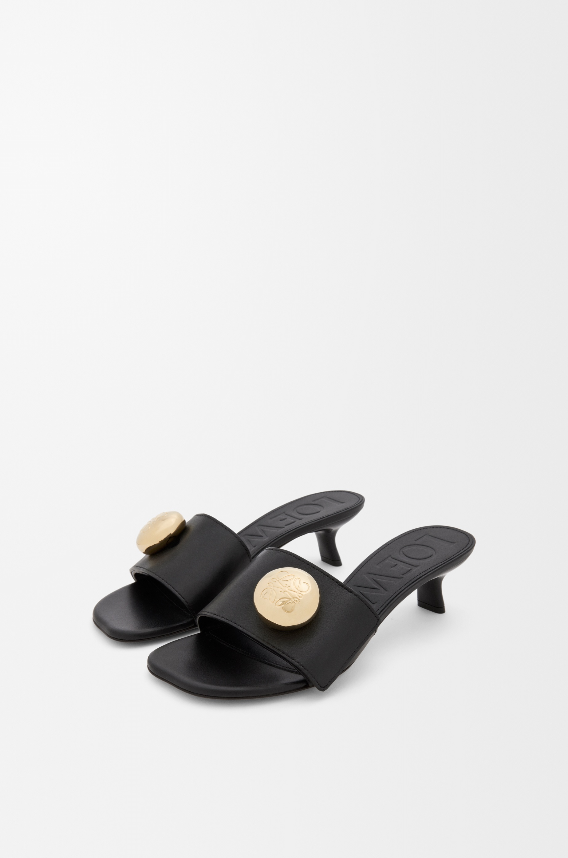 Pebble slide in soft calfskin - 3