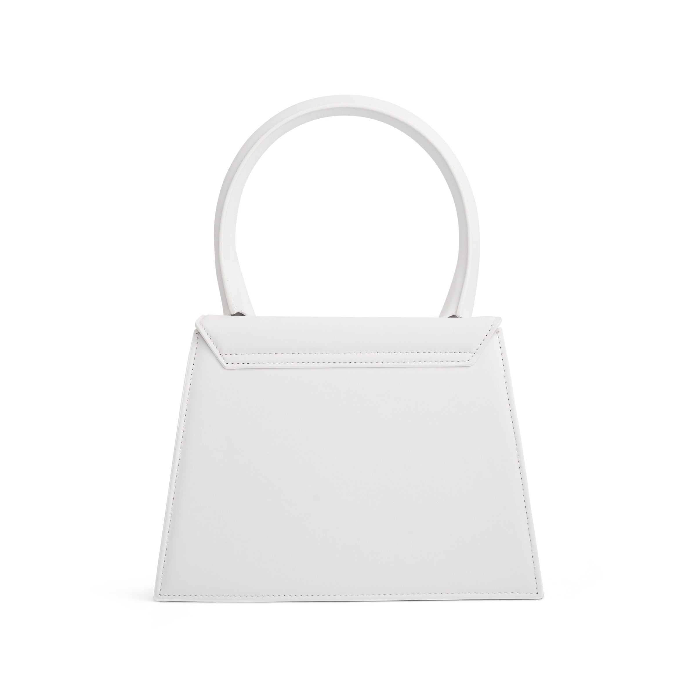 Le Grand Chiquito Leather Bag in White - 3