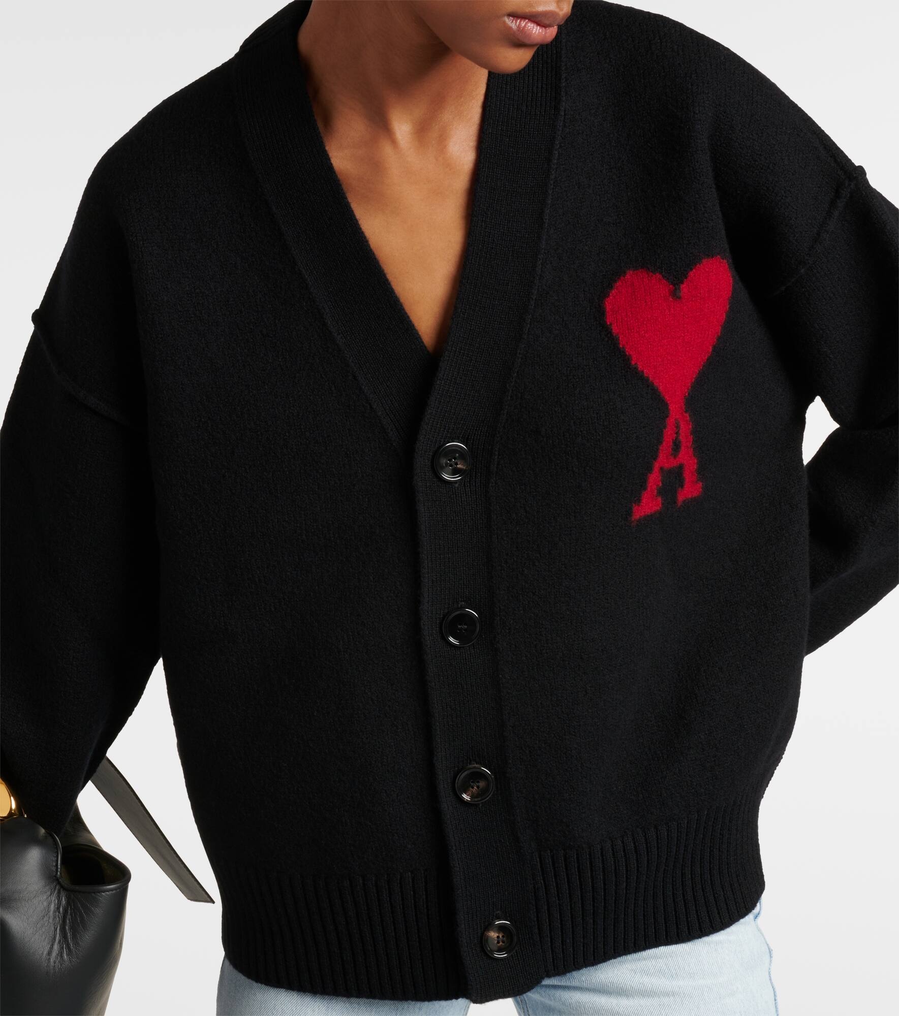 Ami de Coeur wool cardigan - 5