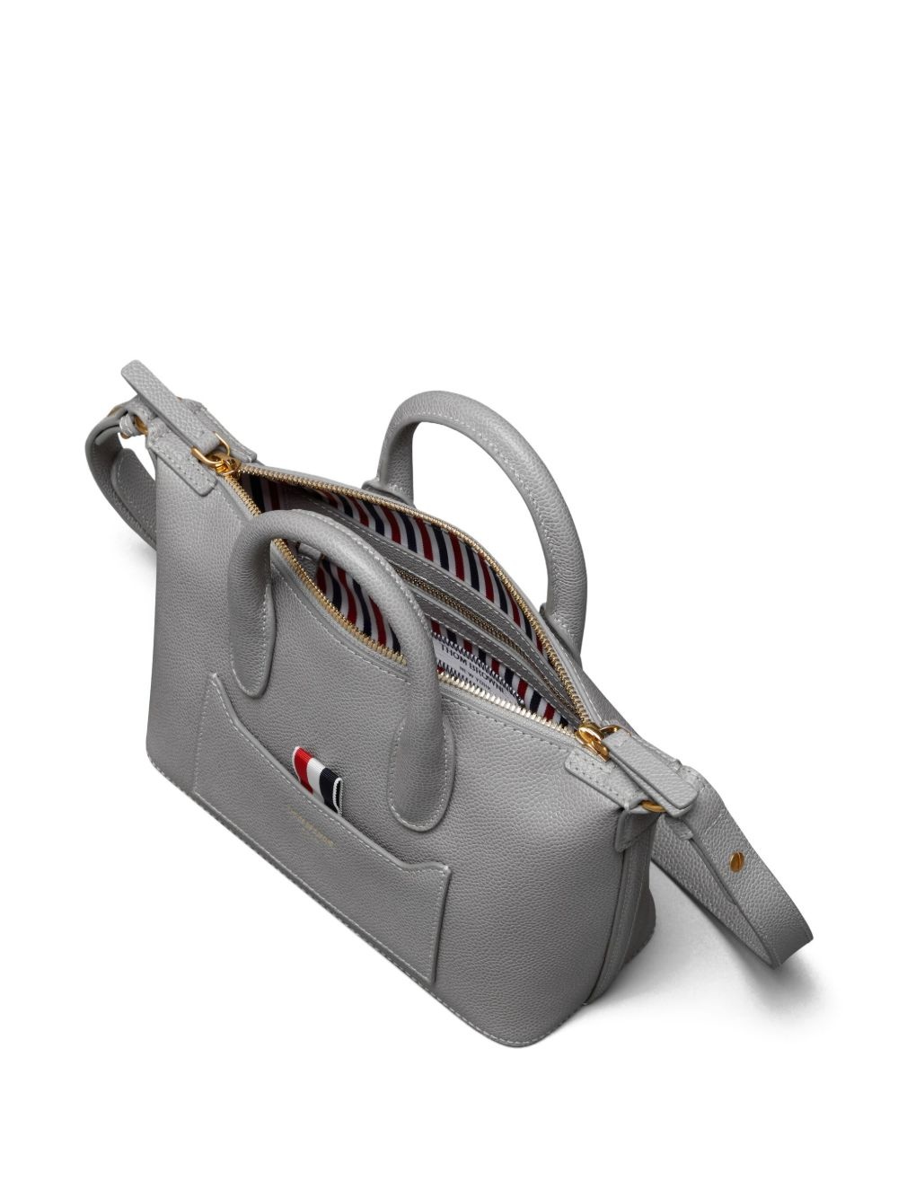 leather tote bag - 4