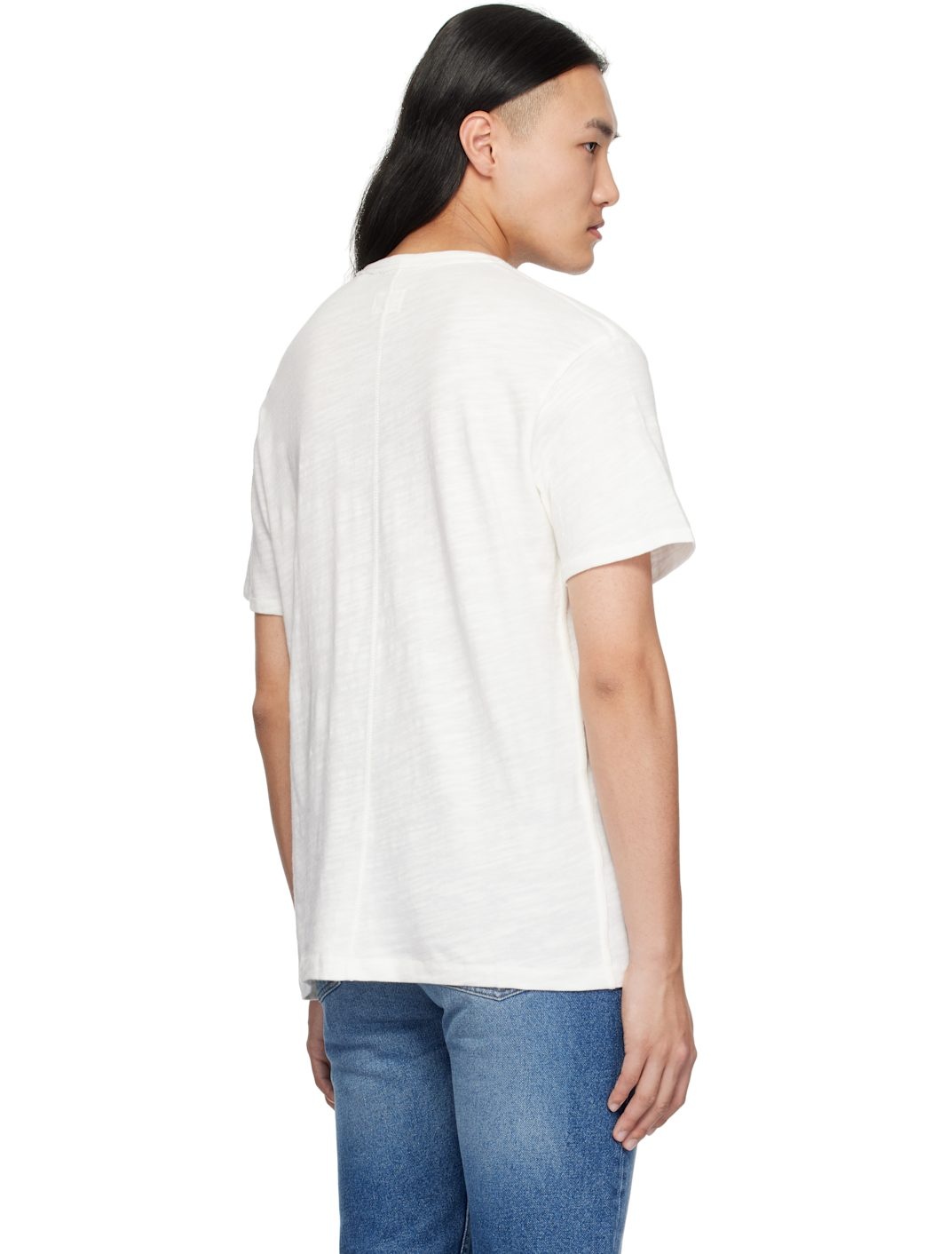 White Classic Flame T-shirt - 3
