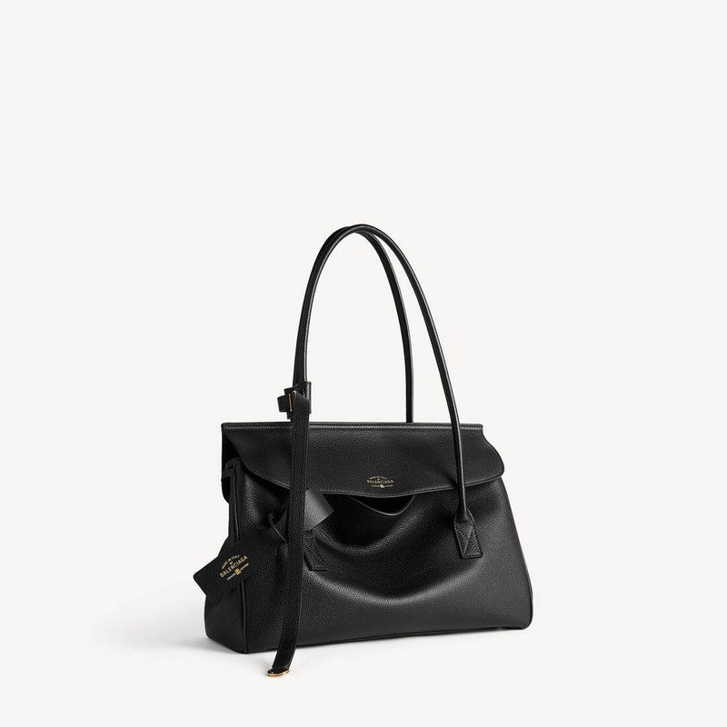 BALENCIAGA Women's Carrie Carry All Bag Small in Black outlook