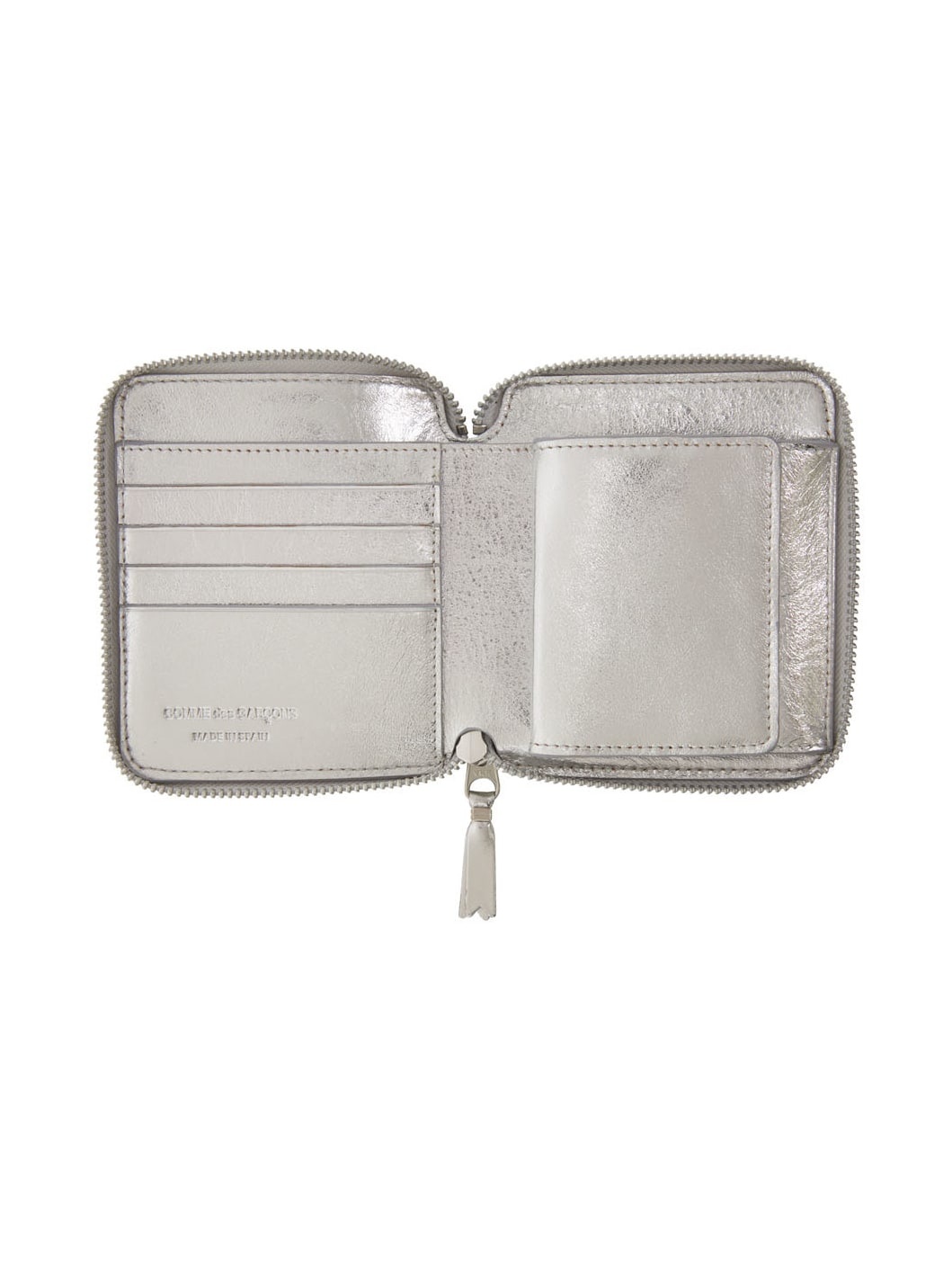 Silver Zip Wallet - 3