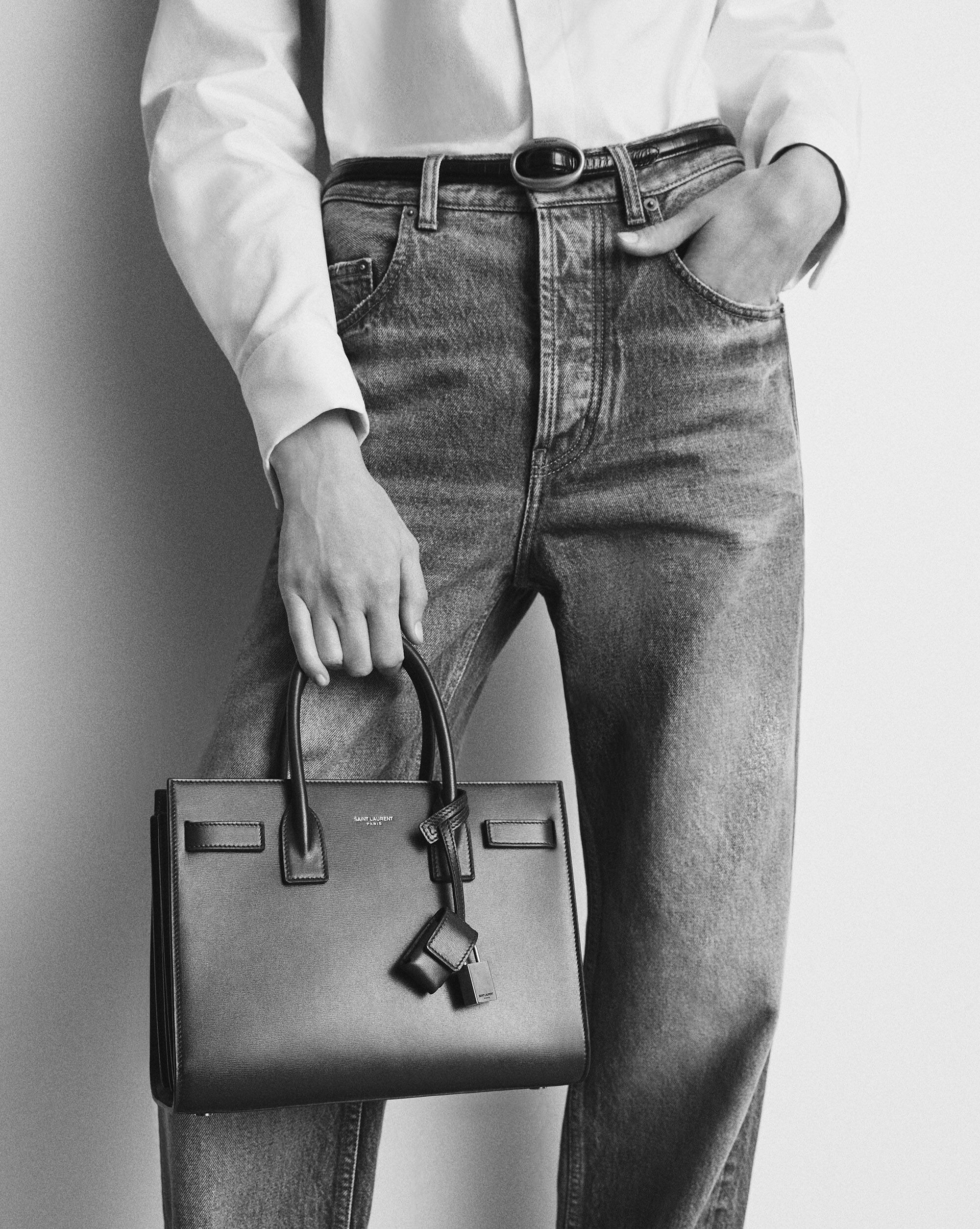 SAC DE JOUR BABY IN SMOOTH LEATHER - 2