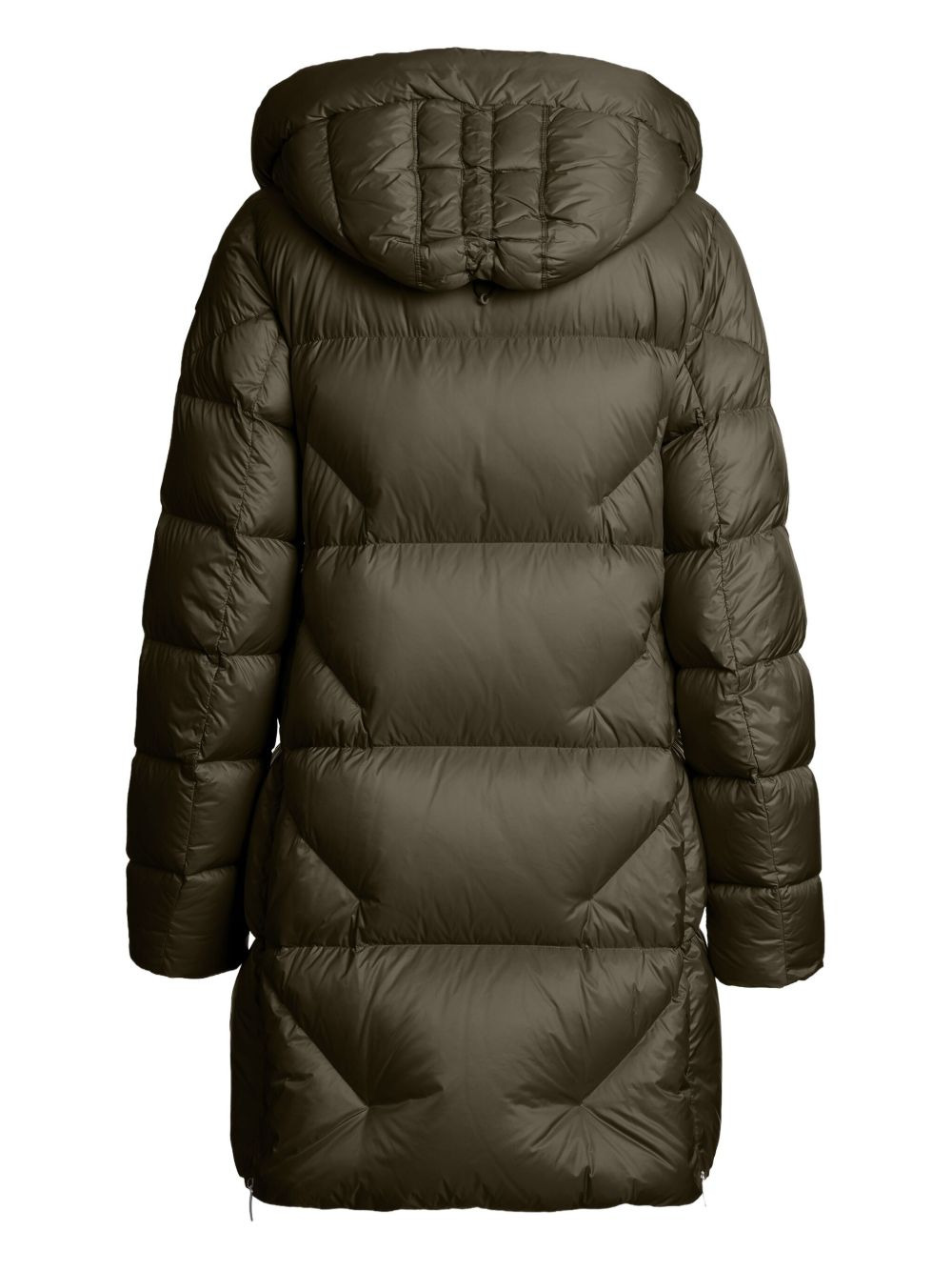 hooded quilted coat - 2