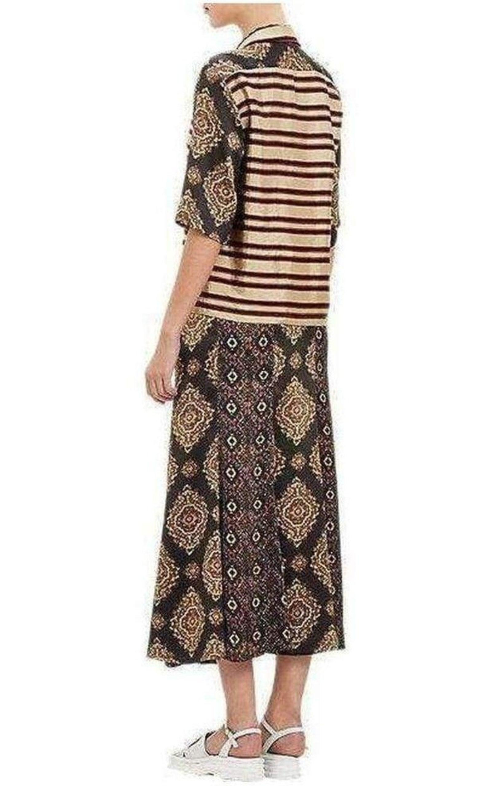 Mixed-Pattern Chanton Shirt - 3