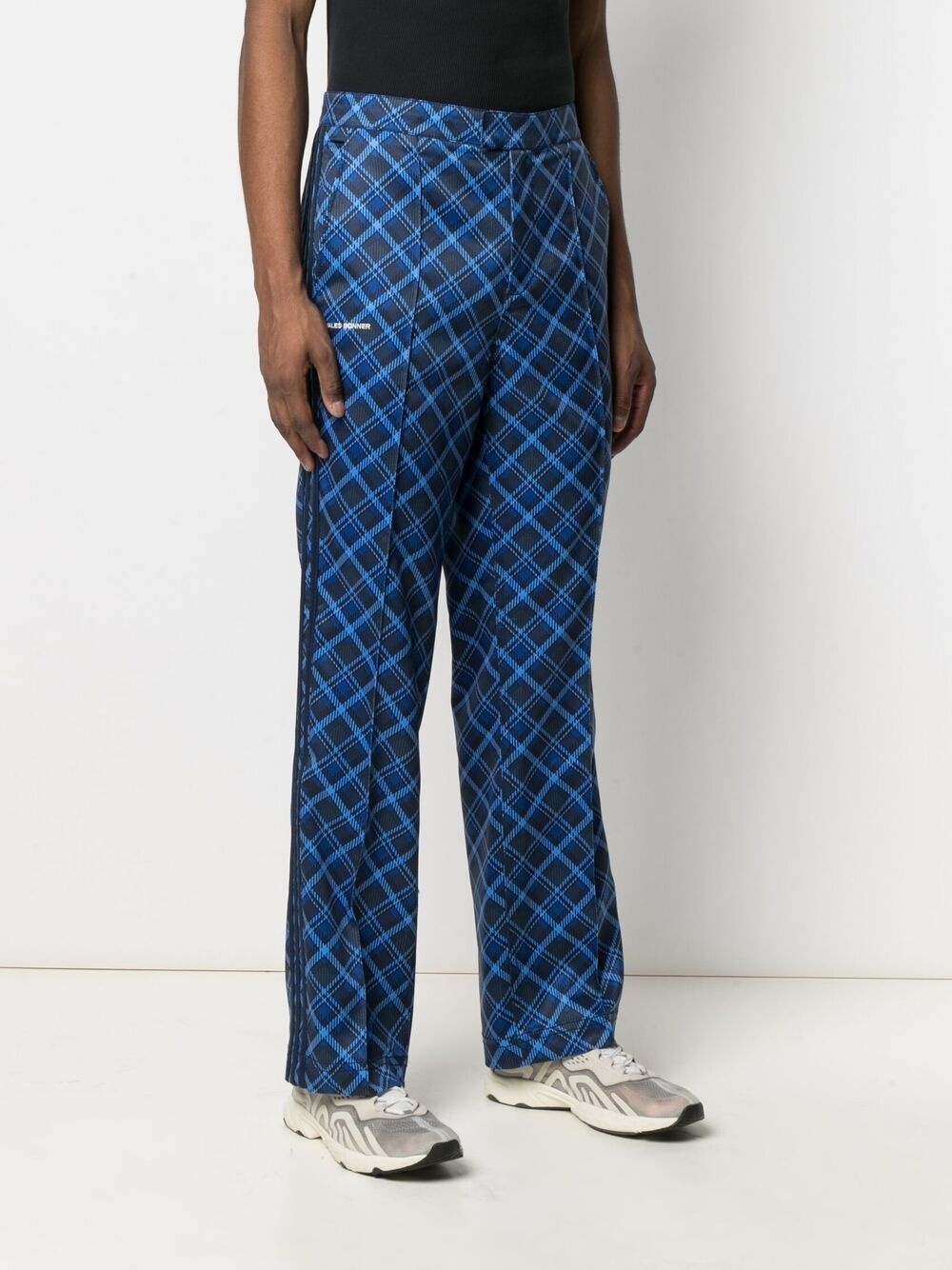 check print trousers - 3