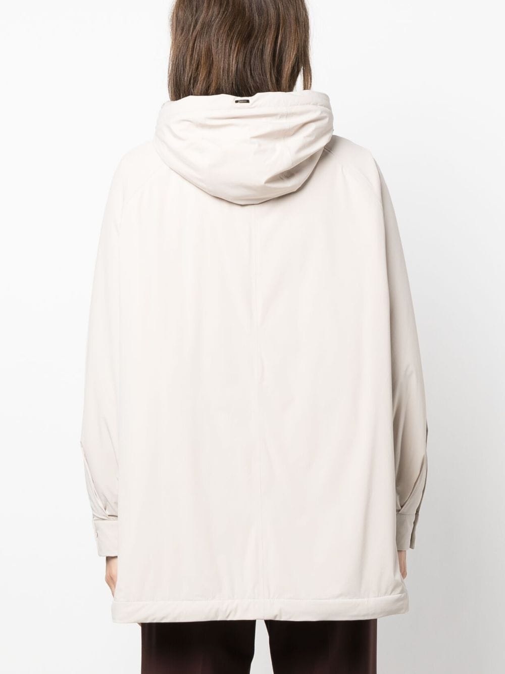 drawstring hooded jacket - 4