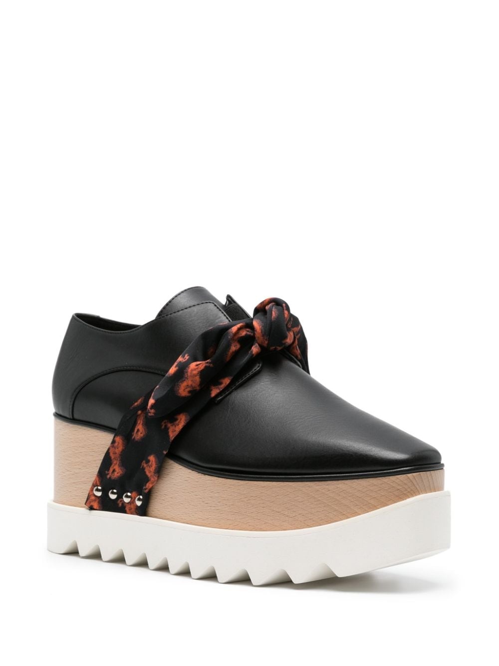 Elyse lace-up platform shoes - 2