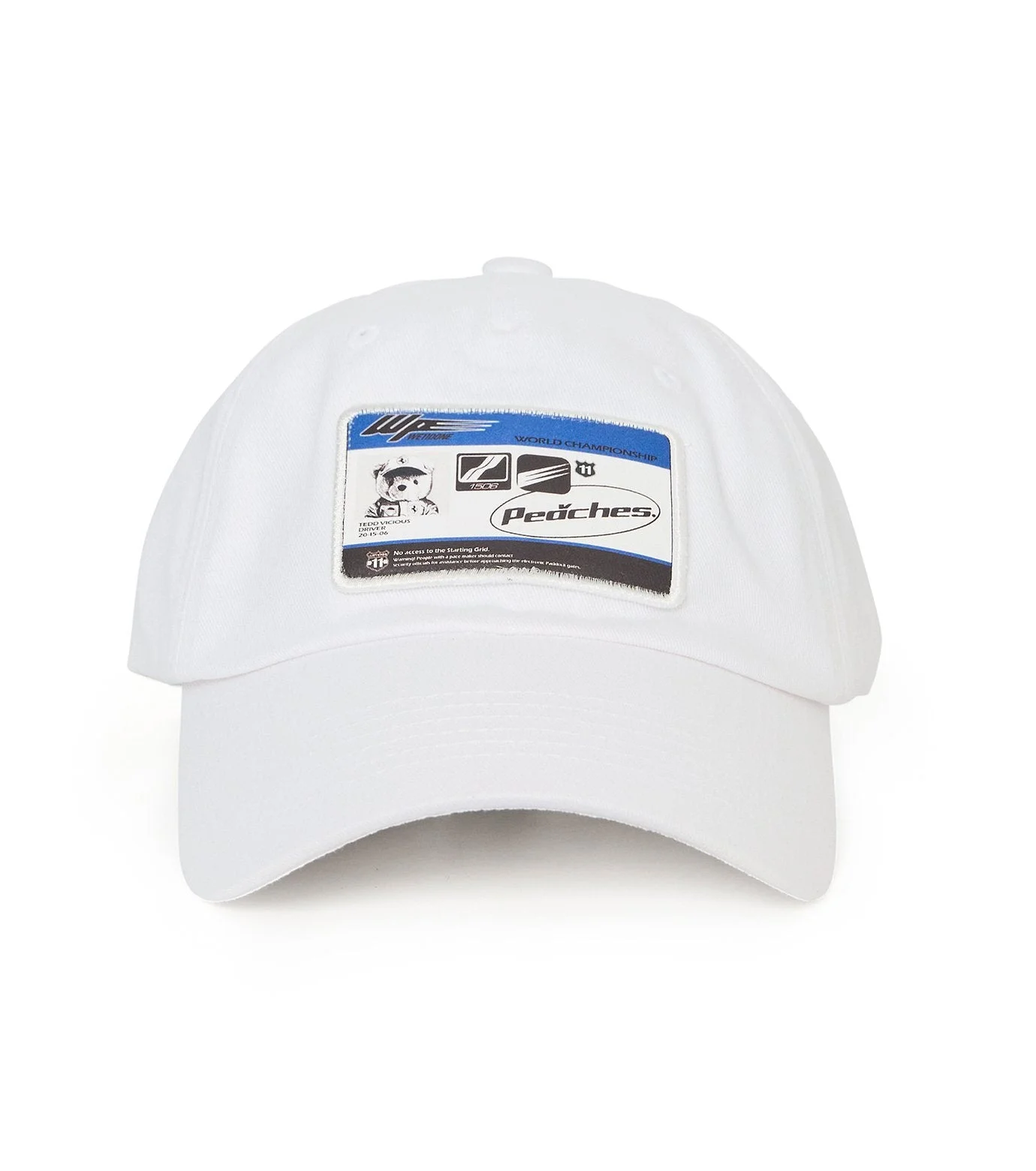 PEACHES TEDDY ID HAT - 1