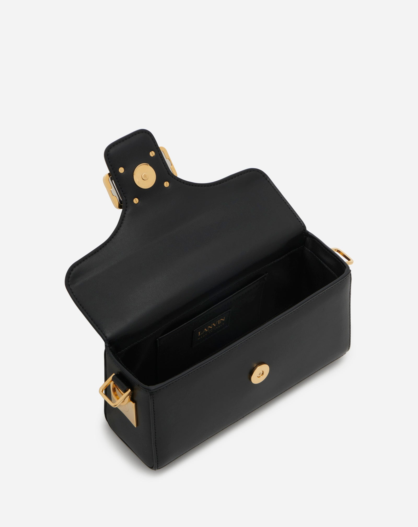 SHINY LEATHER NANO PENCIL BAG - 5