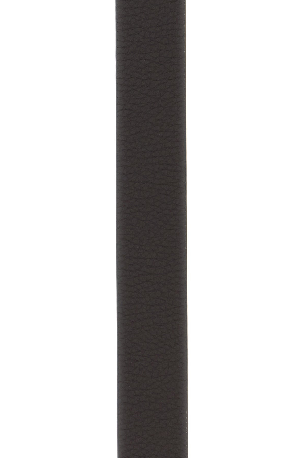 Brow leather reversible belt - 3