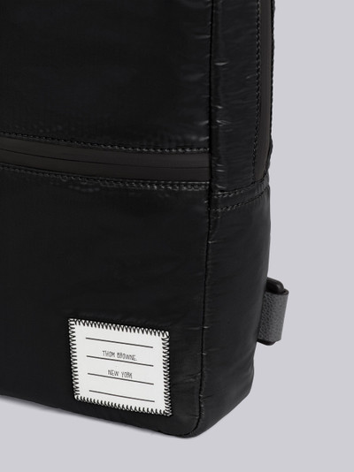 Thom Browne logo-patch crossbody backpack outlook
