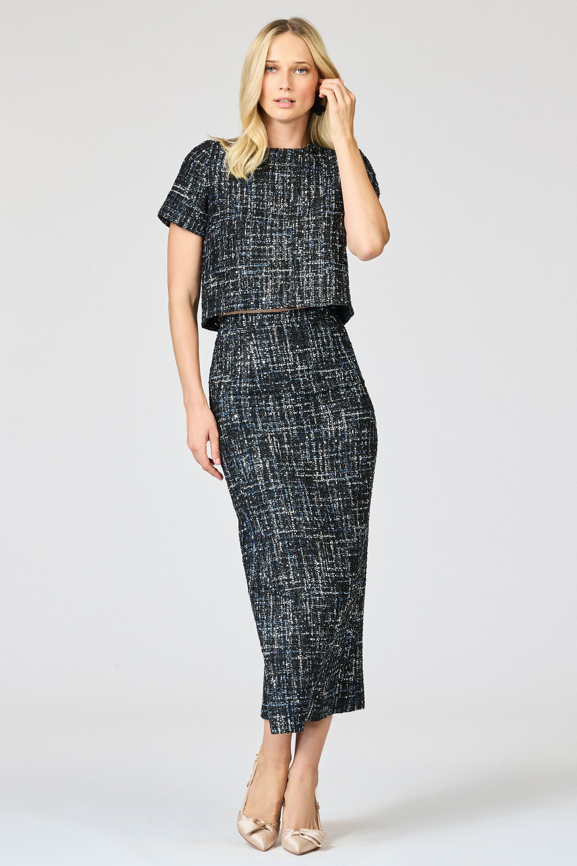 ADORA SKIRT - OBSIDIAN FROST - 3
