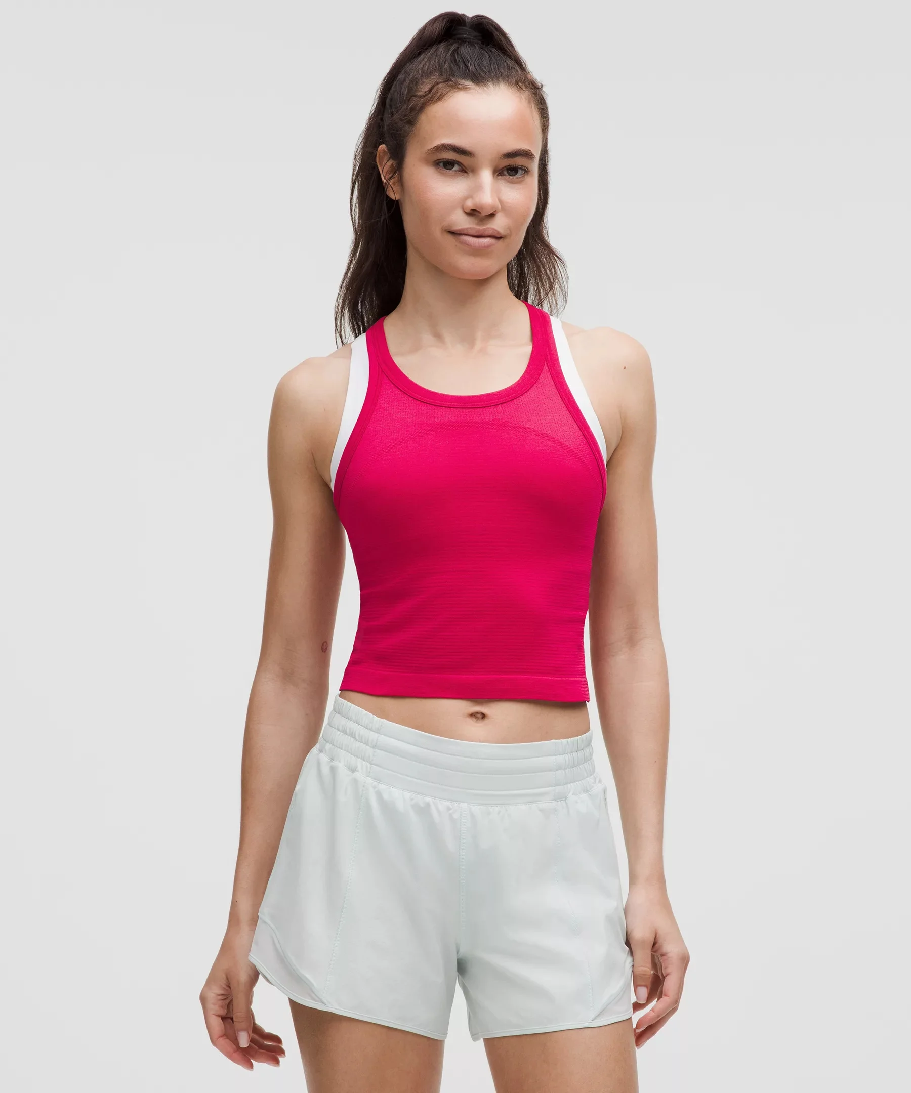 Swiftly Tech Cropped Racerback Tank Top 2.0 - 1