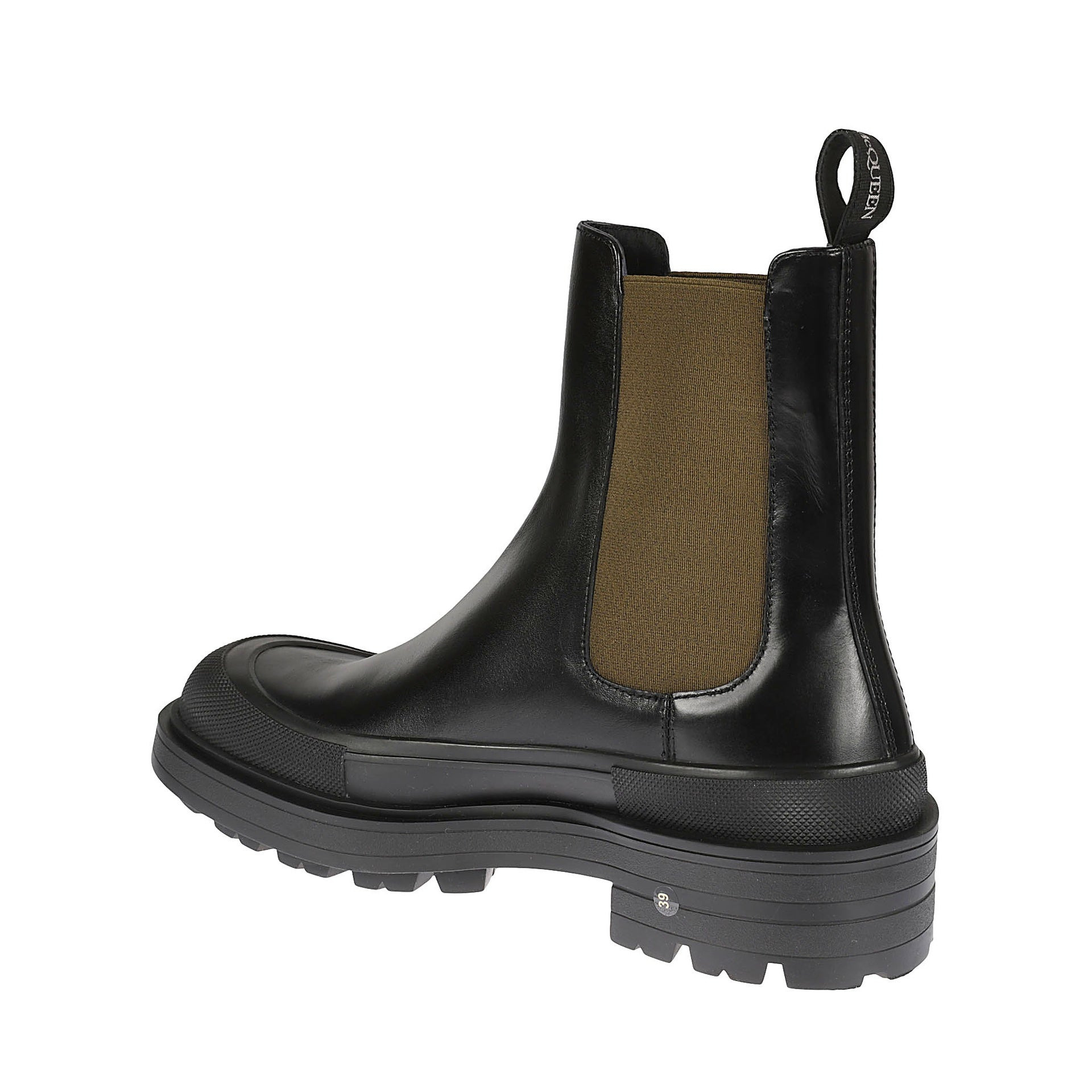 Alexander Mcqueen Leather Boots Men - 3