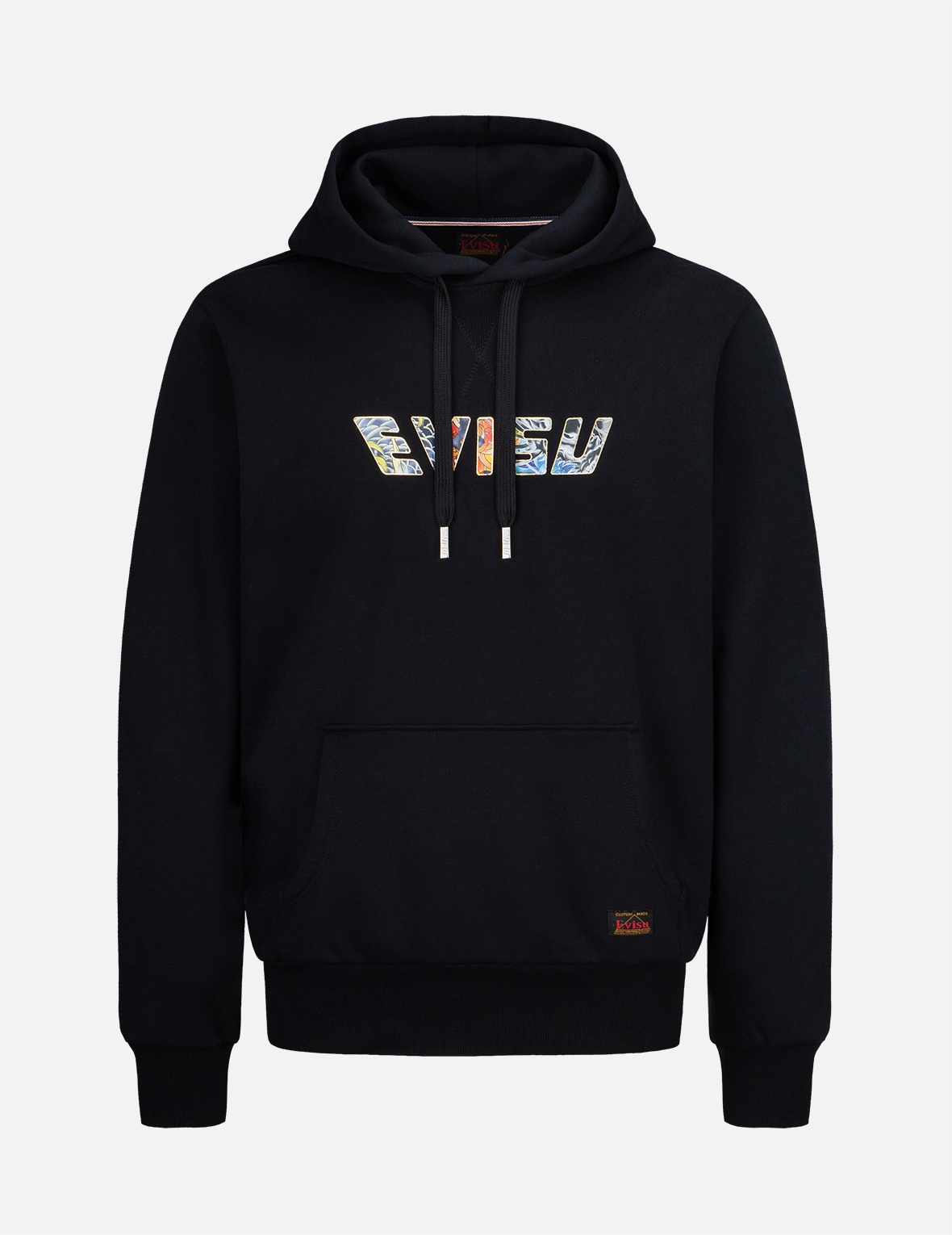 DRAGON-PATTERN LOGO PRINT HOODED SWEATSHIRT - 1