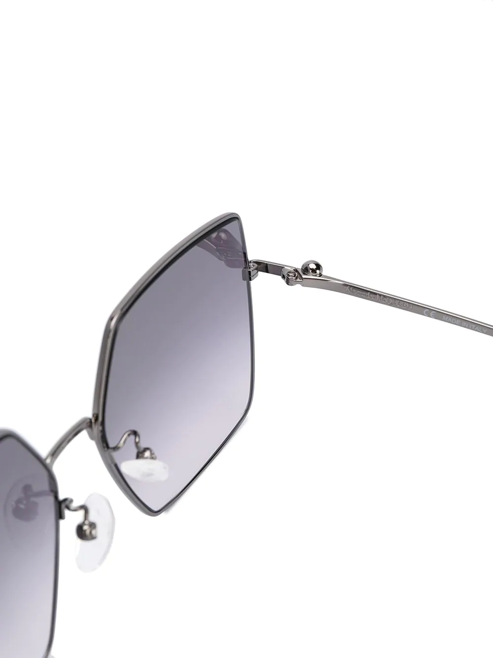 square-frame sunglasses - 3