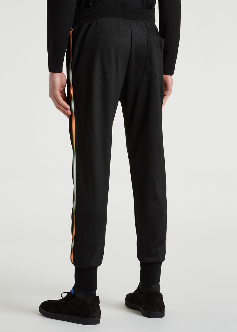Washable Wool 'Signature Stripe' Sweatpants 7