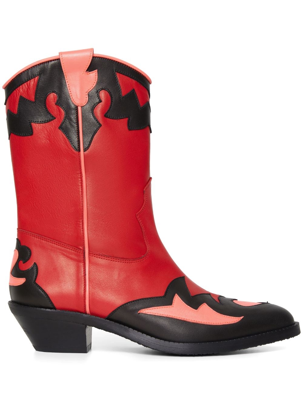 Dora Western leather boots - 1