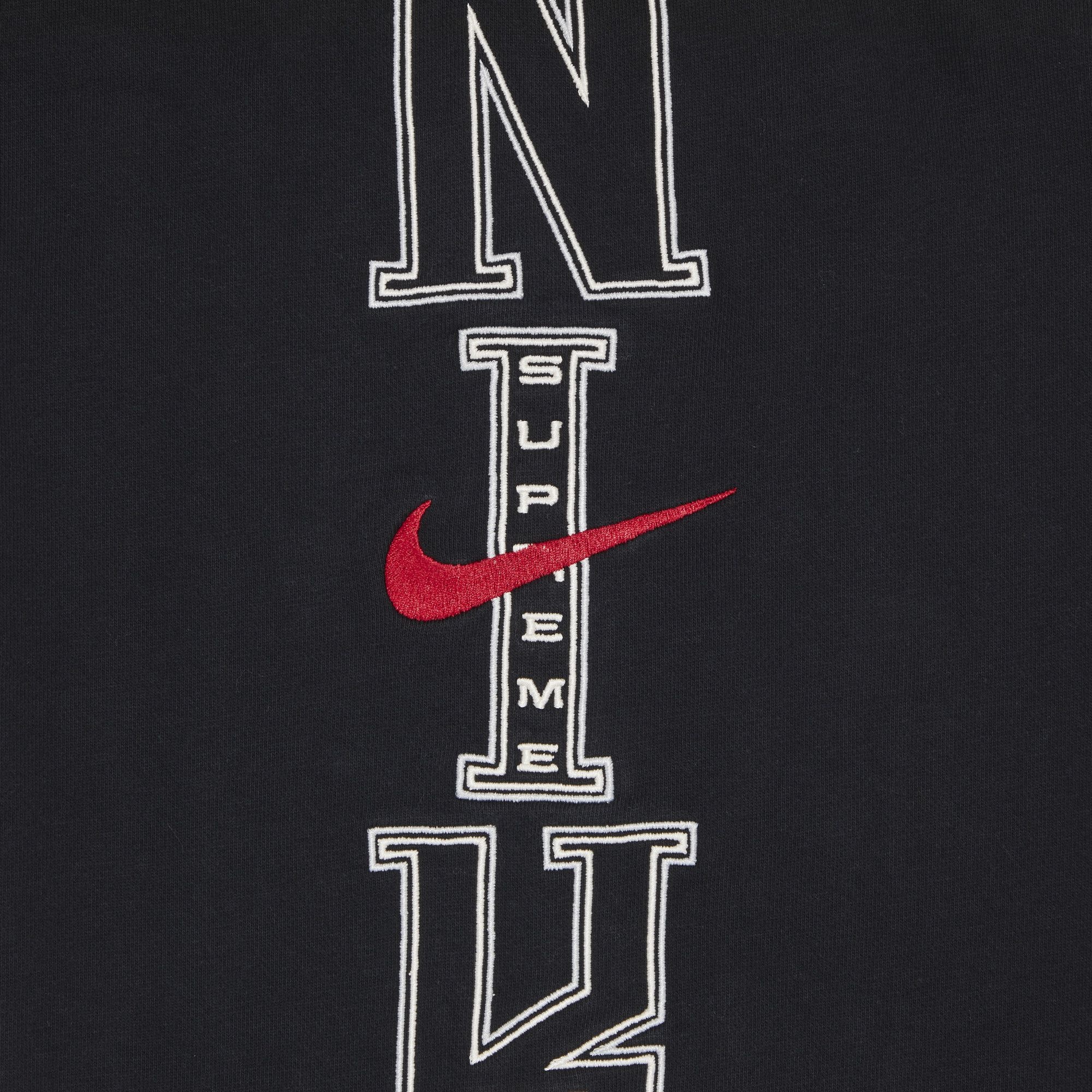 Supreme x Nike Sweatpant 'Black' - 3