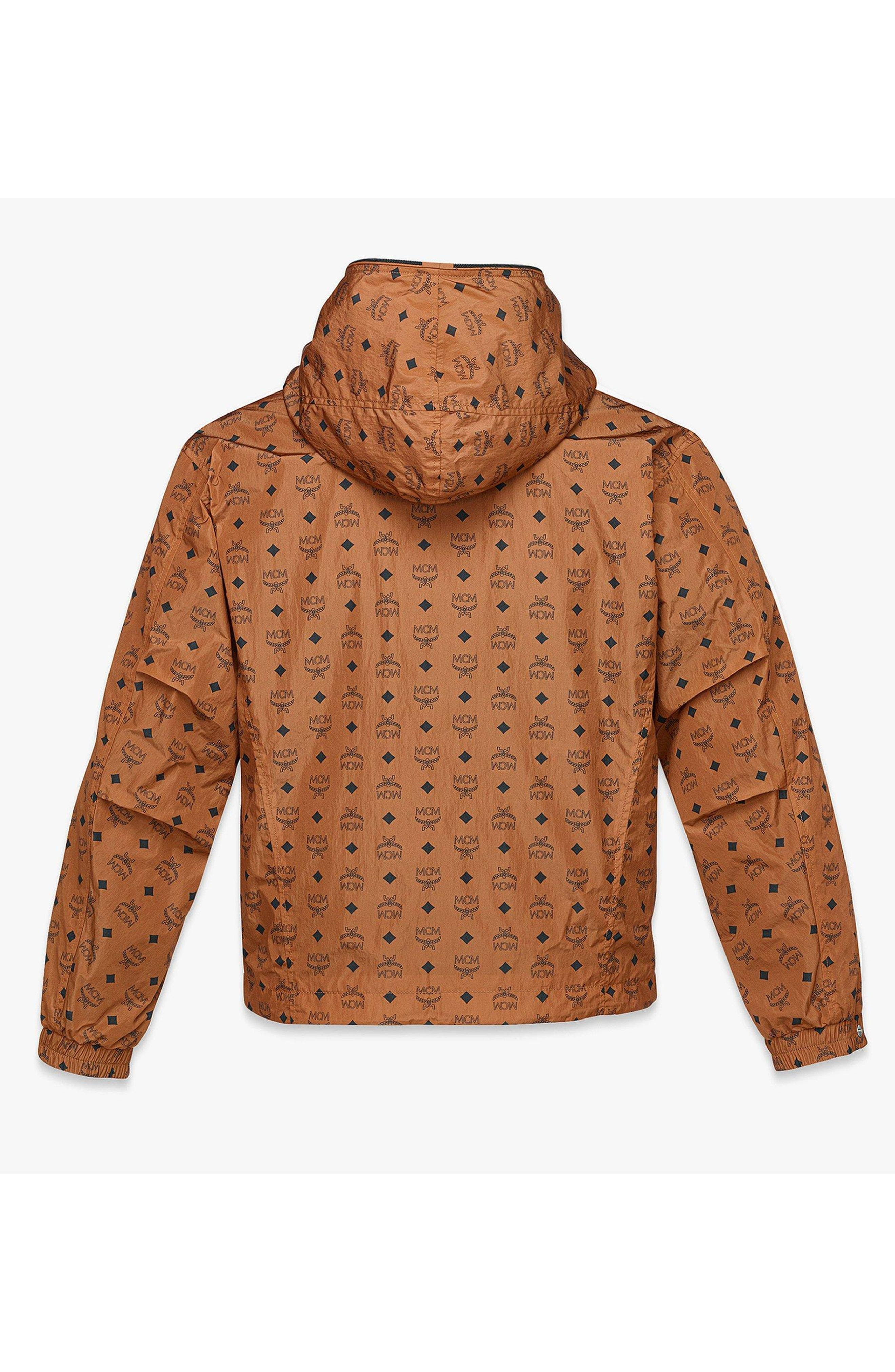 MCM Monogram Print Windbreaker in ECONYL® in Brown at Nordstrom - 2