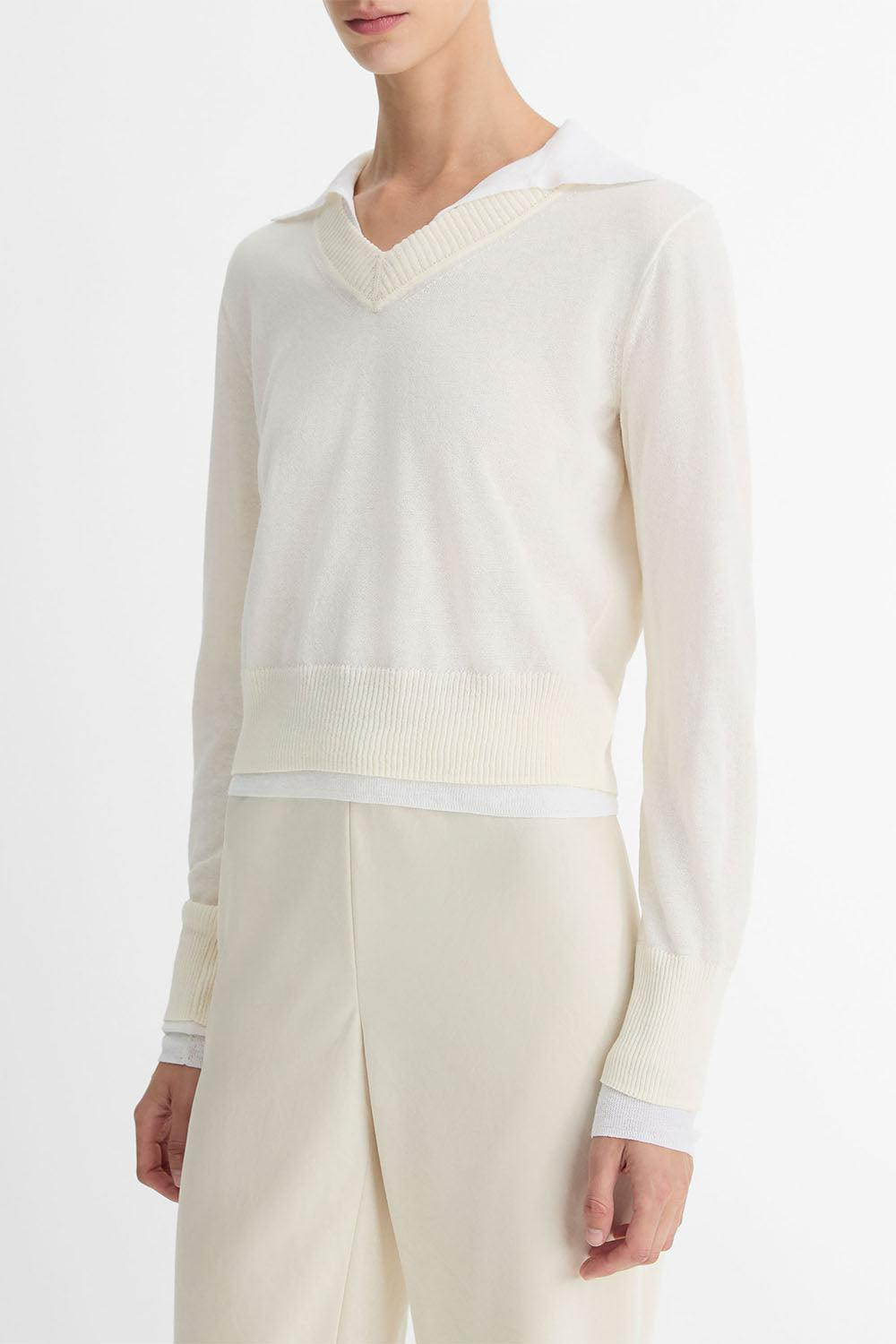 Collared Pullover - 3