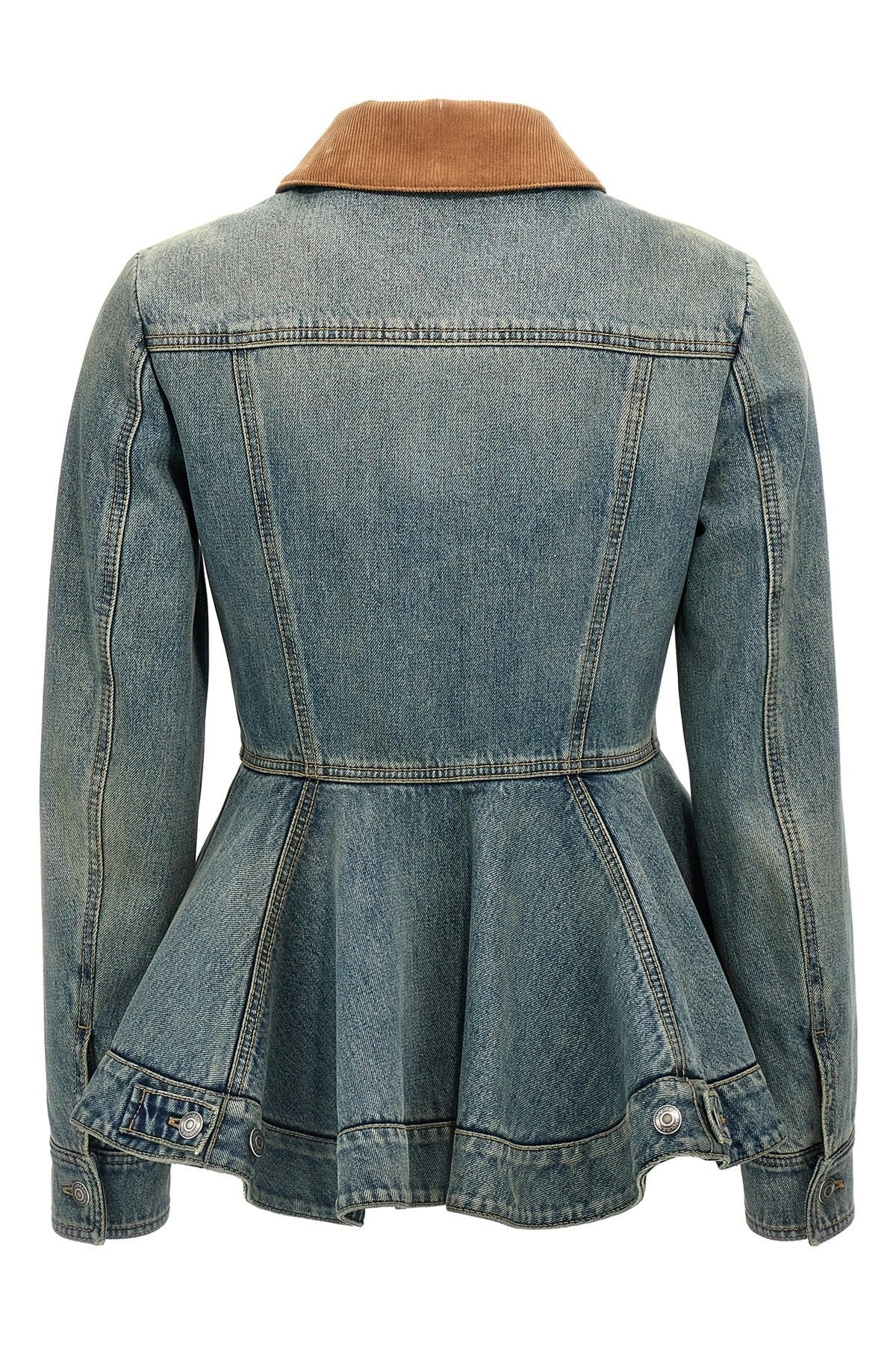 Alexander Mcqueen Women Denim Jacket - 3