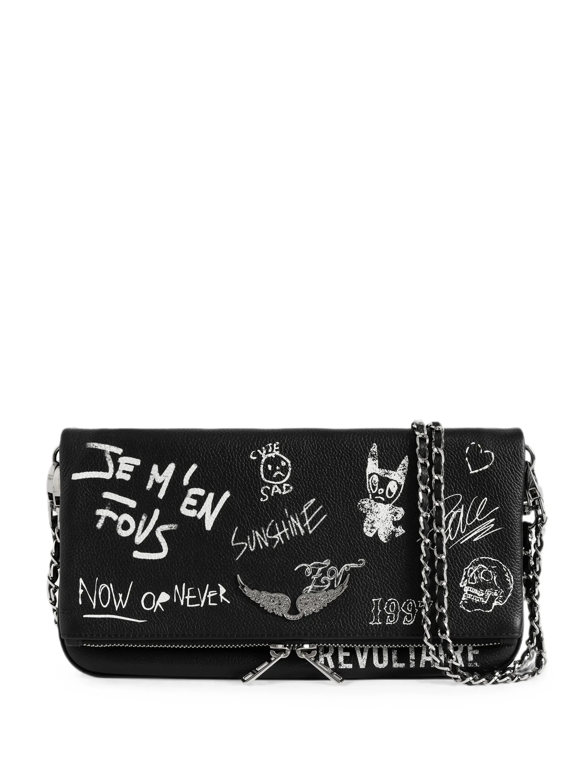 Zadig & Voltaire Rock Arty Tag Clutch - 1
