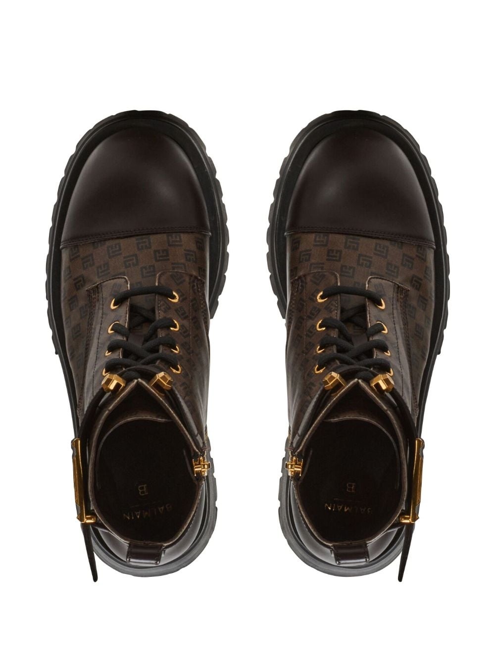 Romy Ranger monogram ankle boots - 4