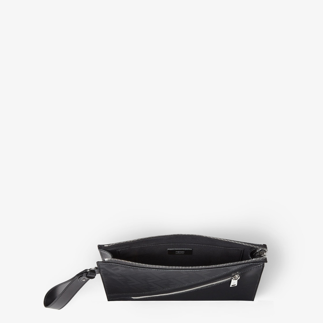 Fendi Shadow Diagonal Clutch - 4
