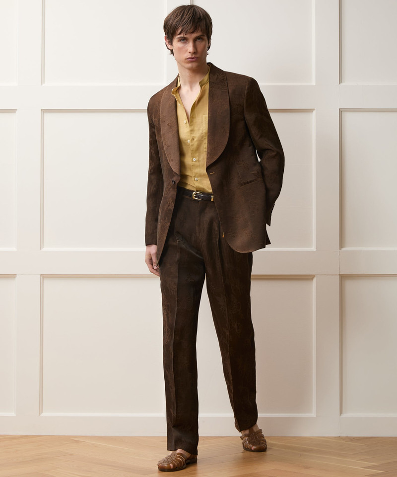 Italian Linen-Cupro Dayshawl Jacket 4