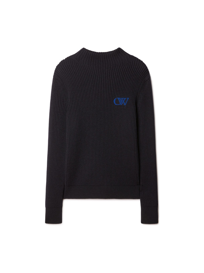Ow Rib Knit Turtleneck Sierra Leone Sier 1