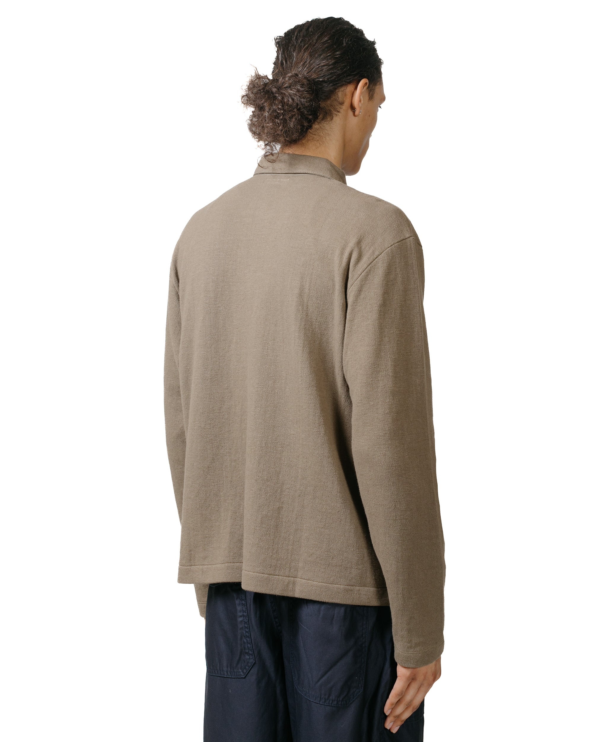 Double Knit Jacket Almond - 3