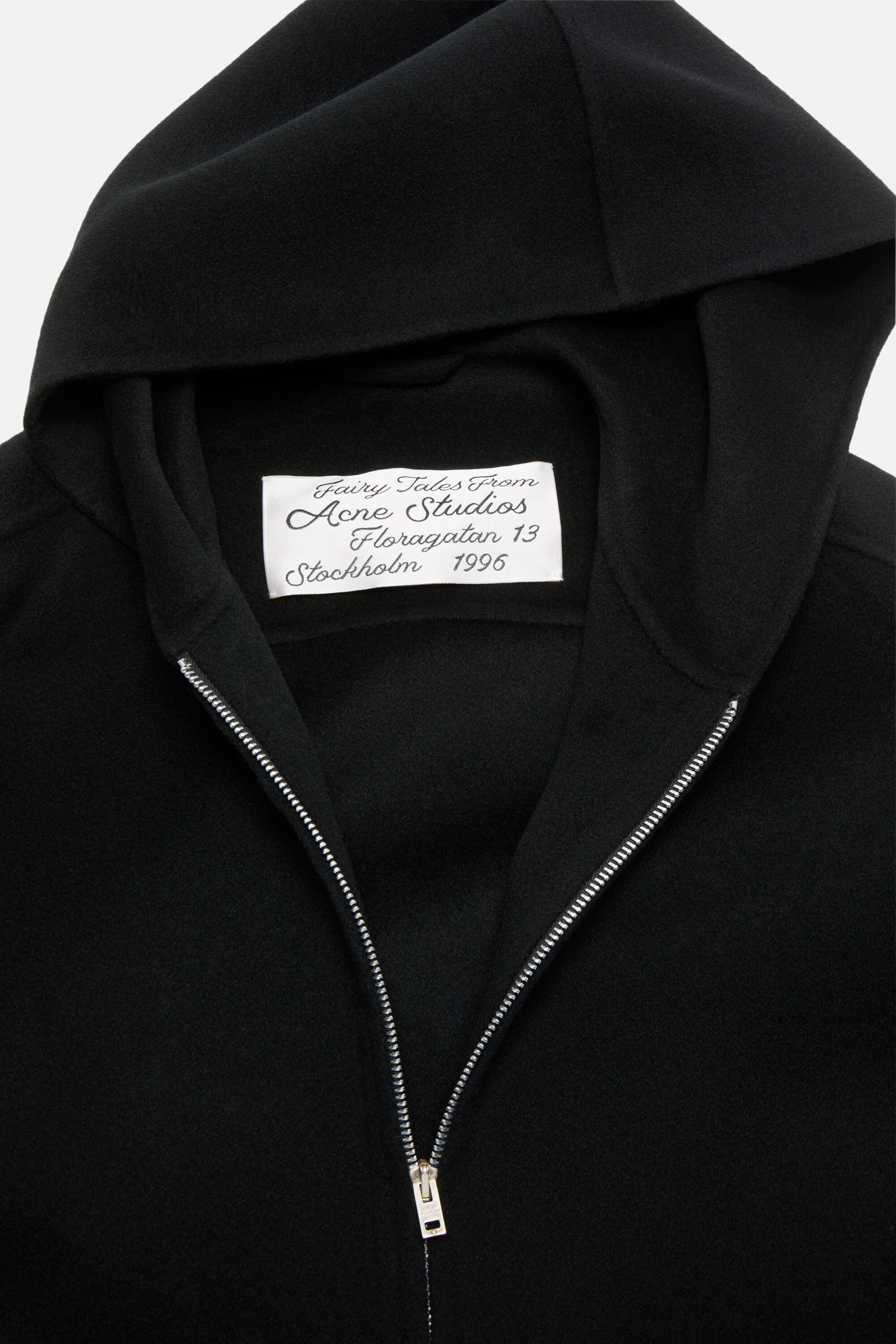 Cashmere hooded jacket - Black - 5
