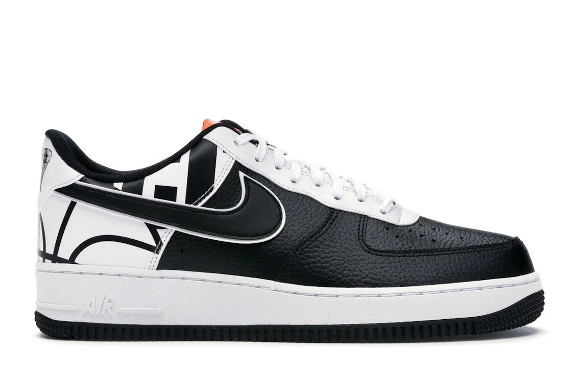 Nike Air Force 1 Low '07 LV8 Black Black White - 1