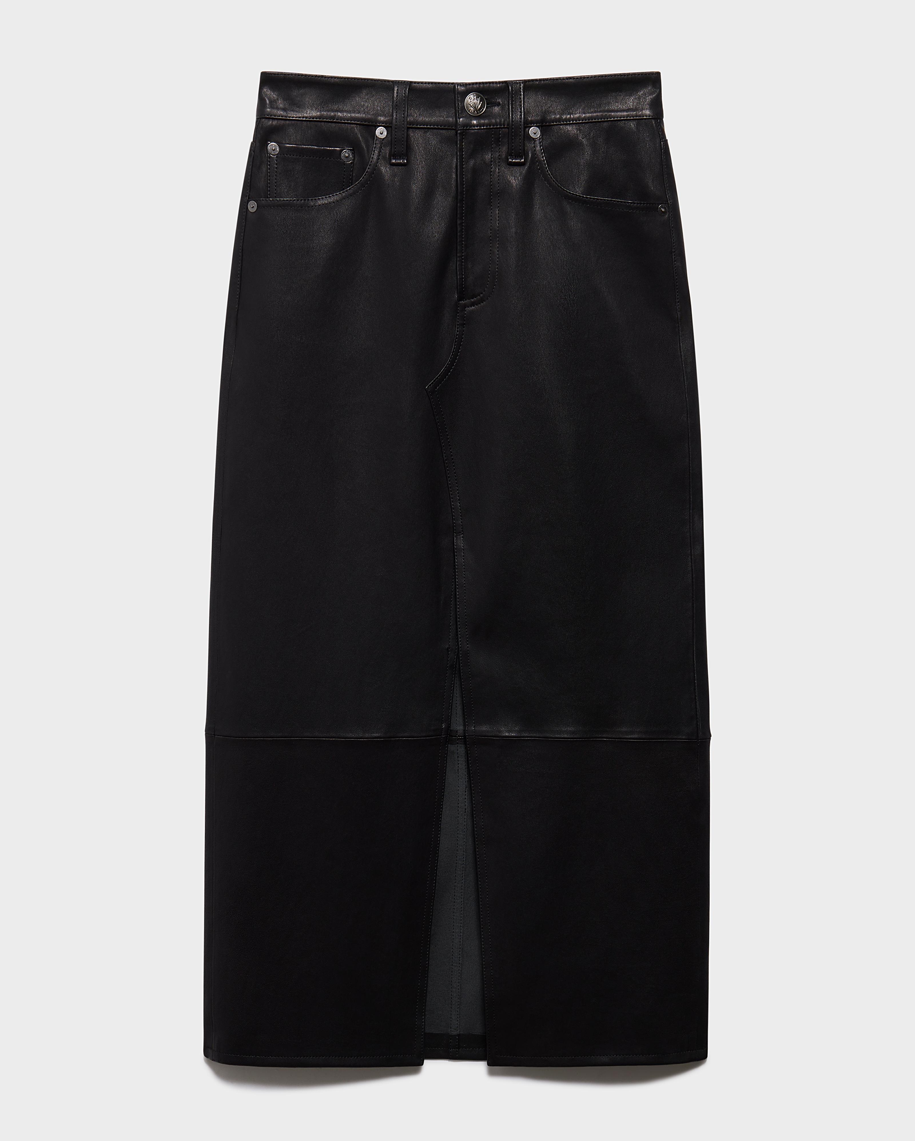 Clara Leather Skirt - 2